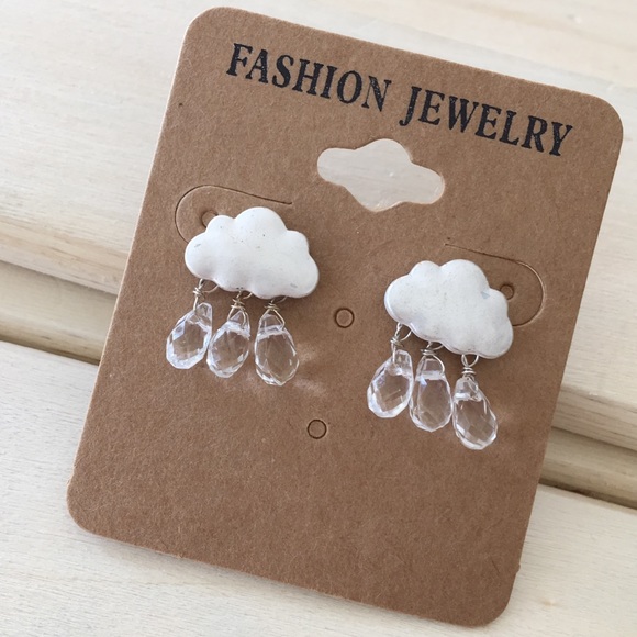 Raindrops Earrings | Silver